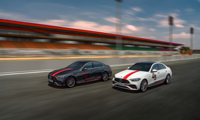 Sedan hiệu năng cao Mercedes-AMG C 43 4Matic. Ảnh: Mercedes